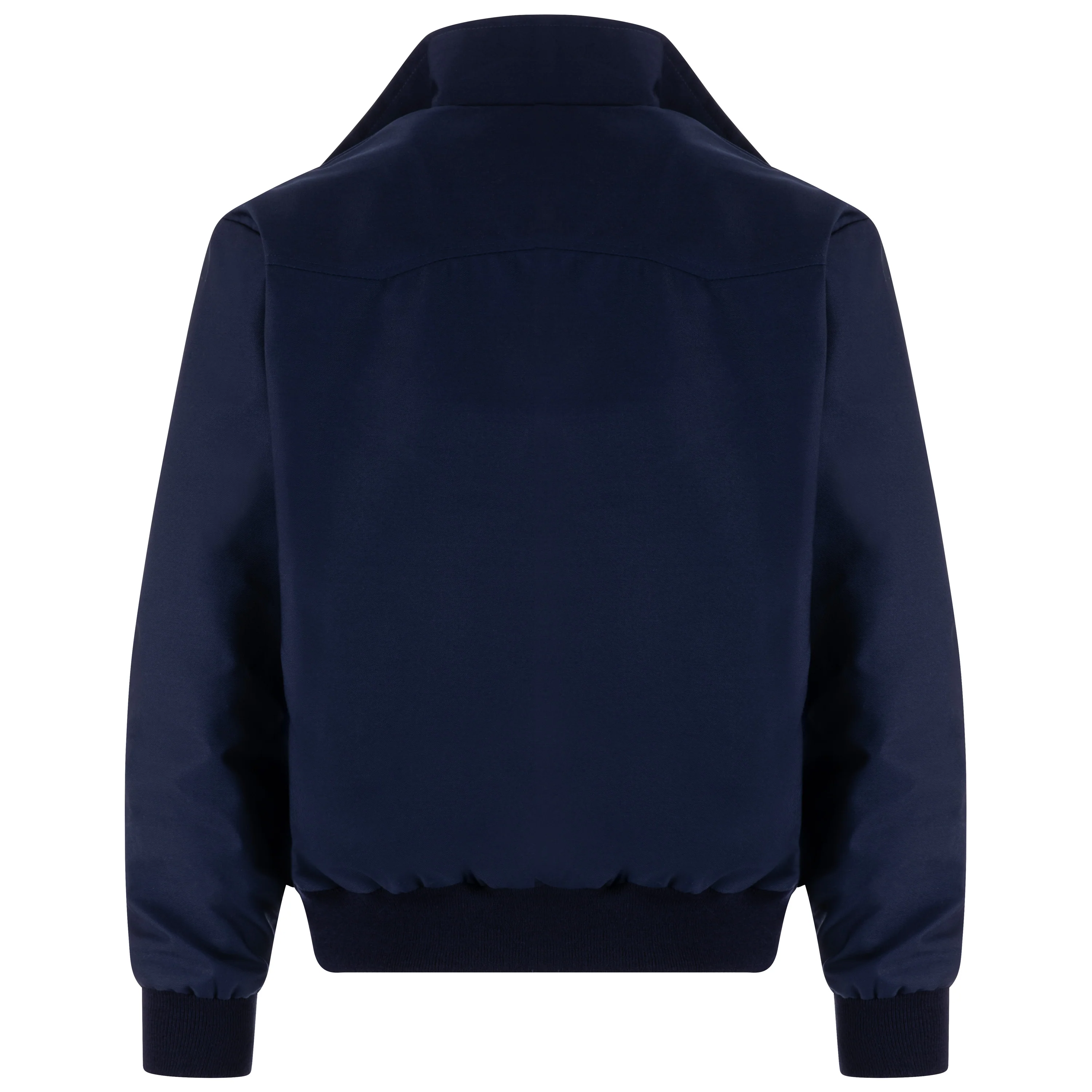 Mens Classic Harrington Jacket - Navy - Image 2