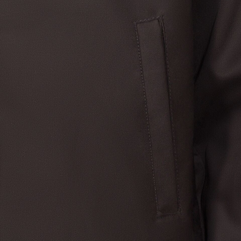Mens Harrington Bomber Jacket - Black - Image 3