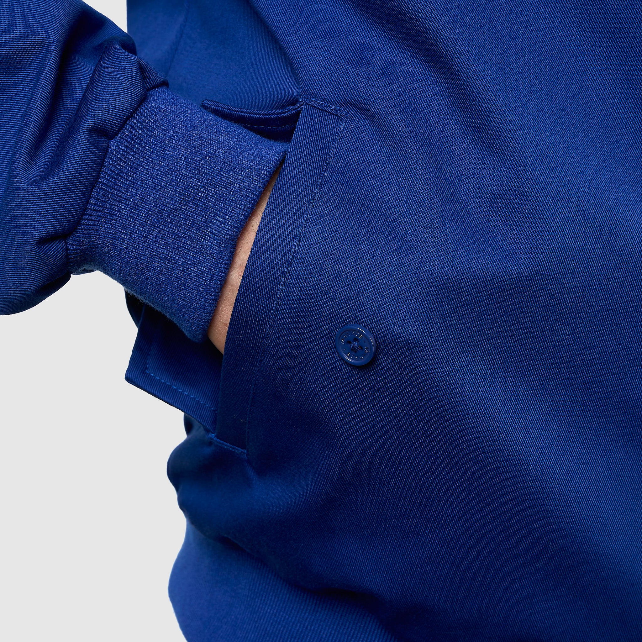 Mens Signature Harrington Jacket - Royal Blue - Image 4