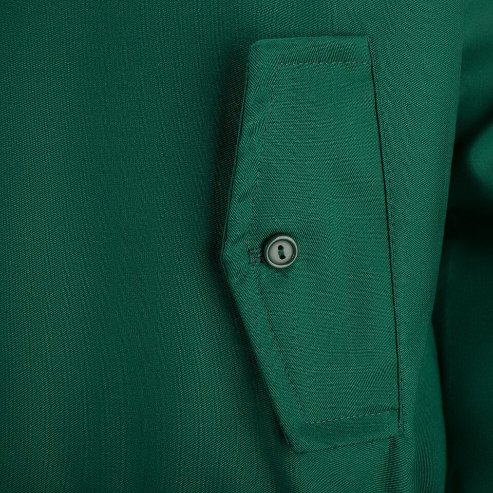 Womens Classic Harrington Jacket - Green - Image 3