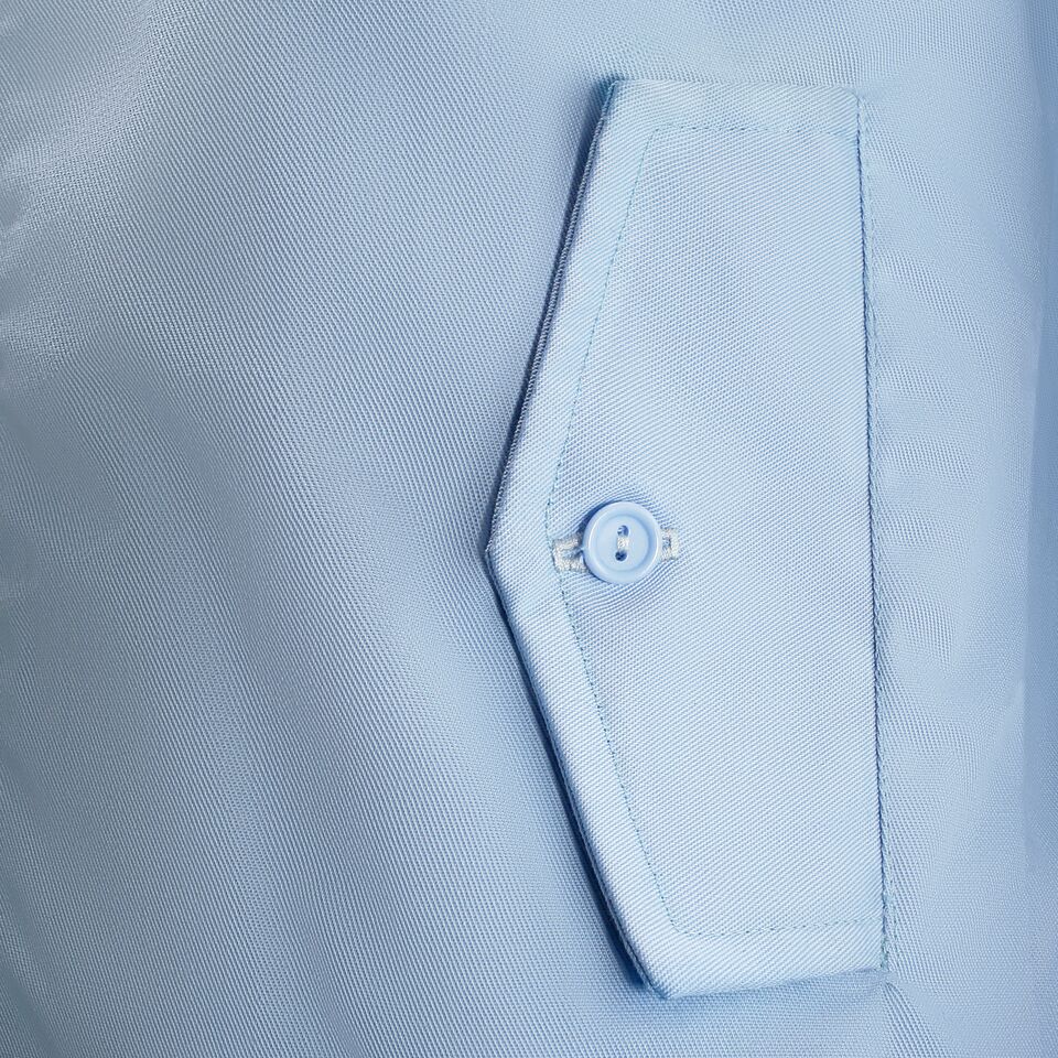 Womens Classic Harrington Jacket - Light Blue - Image 3